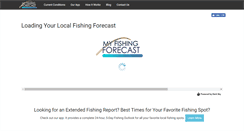 Desktop Screenshot of myfishingforecast.net